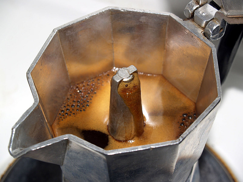 Moka Pot Espresso-bryggning